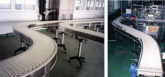 模（mó）塊式塑料網帶輸送機（jī）
