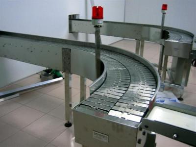 不鏽鋼鏈（liàn）板輸送機