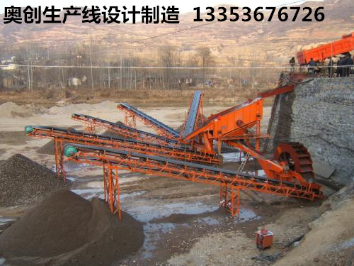 製砂生產線使用現場