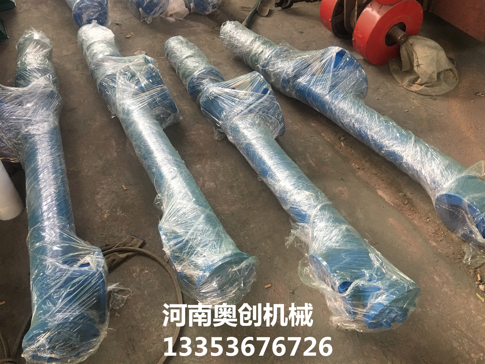 螺旋輸送機（jī）生產廠家展（zhǎn）示設備