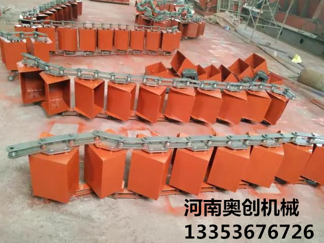 板鏈鬥式提升機展示