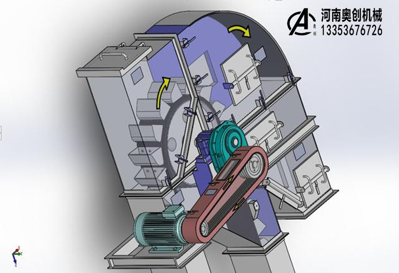 鬥式提升機（jī）機頭結構